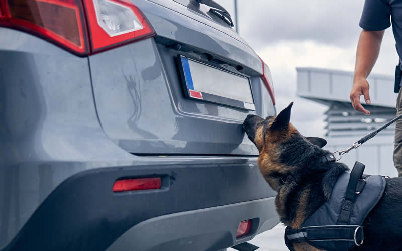 K9 security in Suffolk with trained dog handlers
